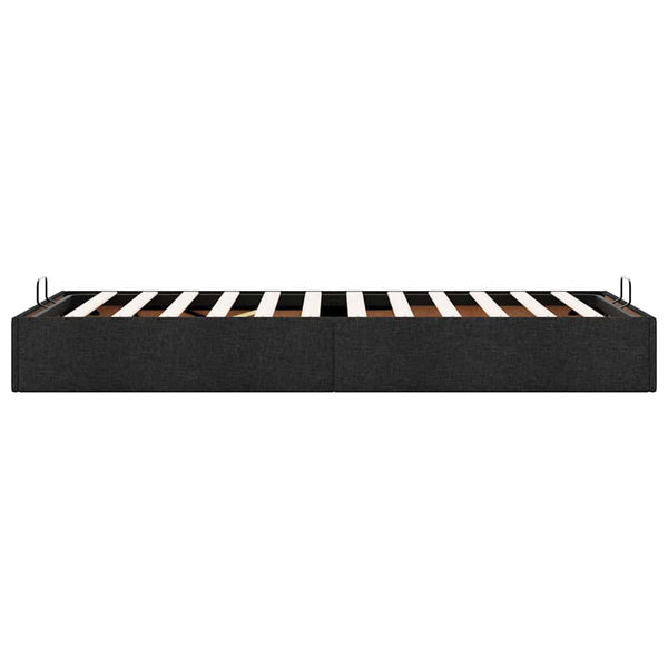 Ottoman Bett Schwarz 100x200 cm