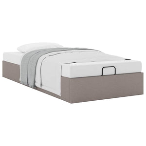 Ottoman Bett Taupe 100x200 cm