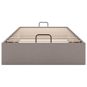Ottoman Bett Taupe 100x200 cm
