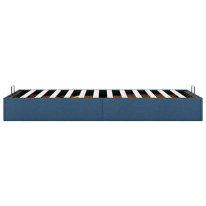 Ottoman Bett Blau 100x200 cm