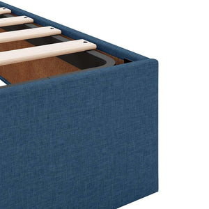 Ottoman Bett Blau 100x200 cm