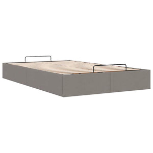 Ottoman Bett Taupe 120x190 cm