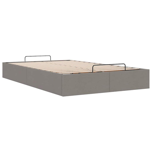 Ottoman Bett Taupe 120x190 cm