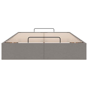 Ottoman Bett Taupe 120x190 cm