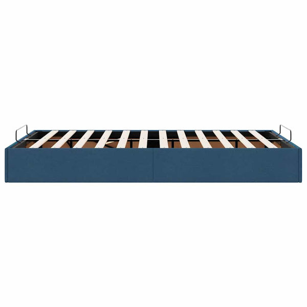 Ottomanbett Blau 120x190 cm
