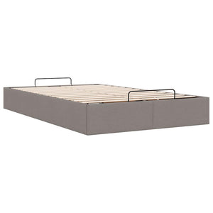 Ottoman Bett Taupe 120x200 cm