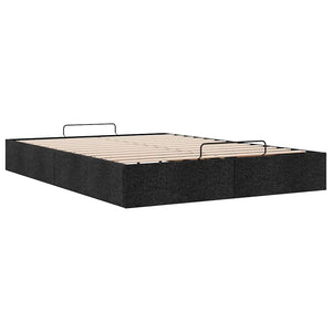 Ottoman Bett Schwarz 140x190 cm