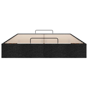Ottoman Bett Schwarz 140x190 cm