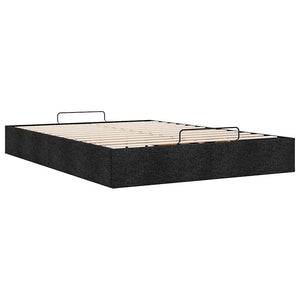 Ottoman Bett Schwarz 140x190 cm