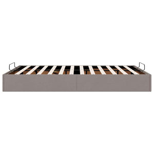 Ottoman Bett Taupe 140x190 cm