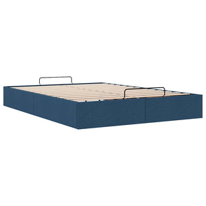 Ottoman Bett Blau 140x190 cm