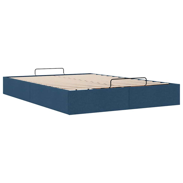 Ottoman Bett Blau 140x190 cm