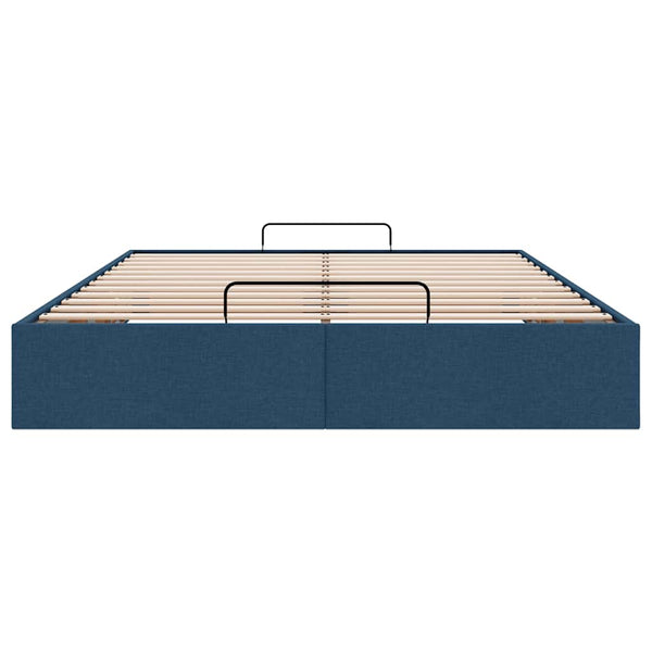 Ottoman Bett Blau 140x190 cm