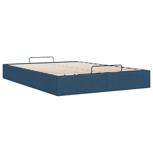 Ottoman Bett Blau 140x190 cm