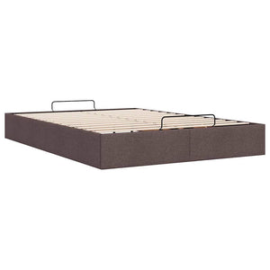 Ottoman Bett 140x200 cm Dunkelbraun