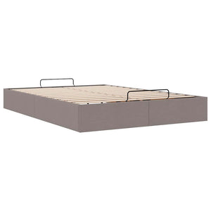 Ottoman Bett Taupe 140x200 cm