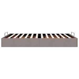 Ottoman Bett Taupe 140x200 cm