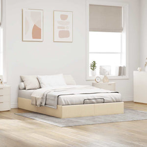 Ottoman Bett Creme 140x200 cm