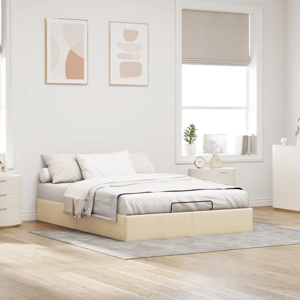 Ottoman Bett Creme 140x200 cm