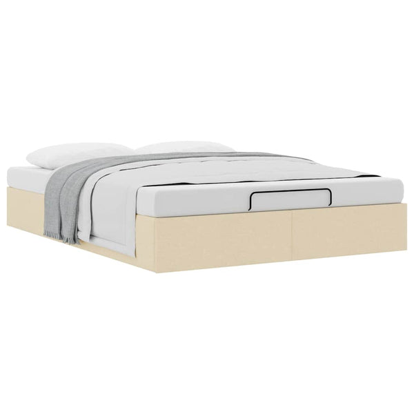 Ottoman Bett Creme 140x200 cm