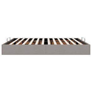 Ottoman Bett Taupe 160x200 cm