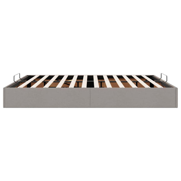 Ottoman Bett Taupe 160x200 cm