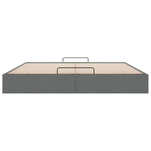 Ottoman Bett 180x200 cm Dunkelgrau