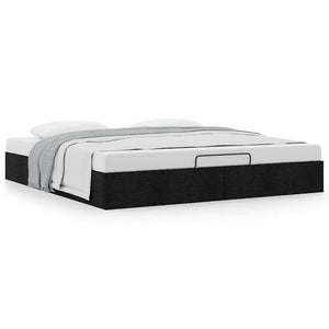 Ottoman Bett Schwarz 180x200 cm