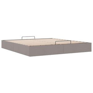 Ottoman Bett Taupe 180x200 cm
