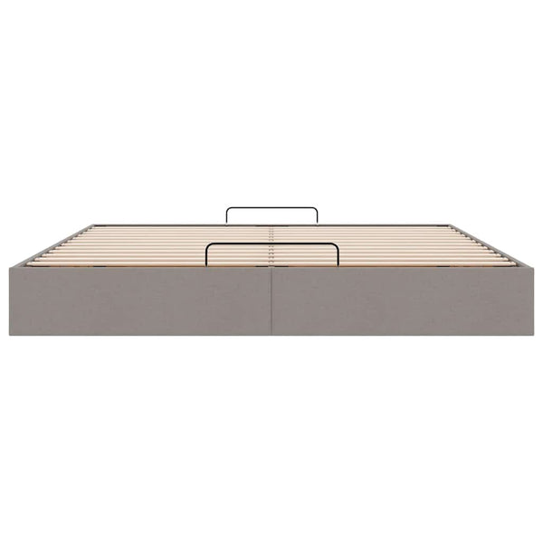Ottoman Bett Taupe 180x200 cm