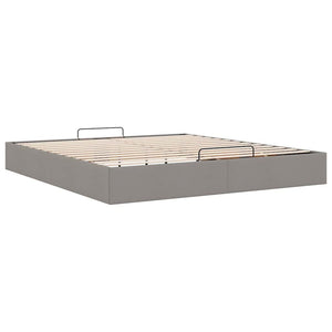 Ottoman Bett Taupe 180x200 cm