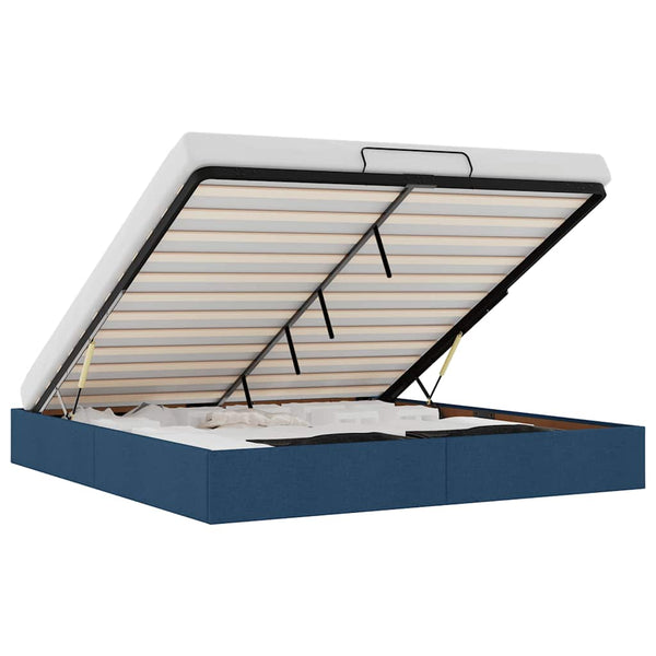 Ottoman Bett Blau 180x200 cm