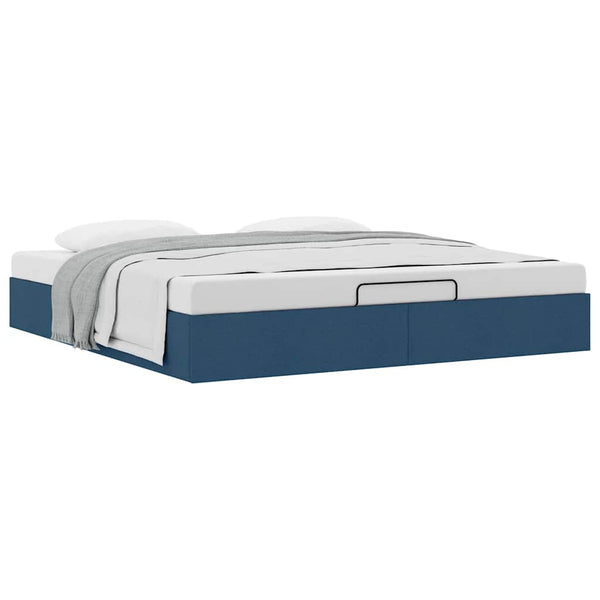 Ottoman Bett Blau 180x200 cm
