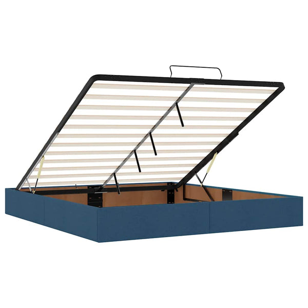 Ottoman Bett Blau 180x200 cm