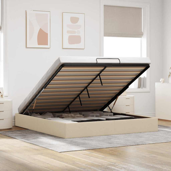 Ottoman Bett Creme 200x200 cm