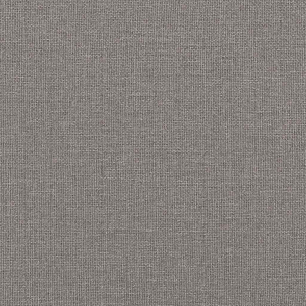 Ottoman Bett mit Matratze Taupe 90x200 cm