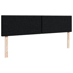 Ottoman Bett mit Matratze 200x200 cm Schwarz