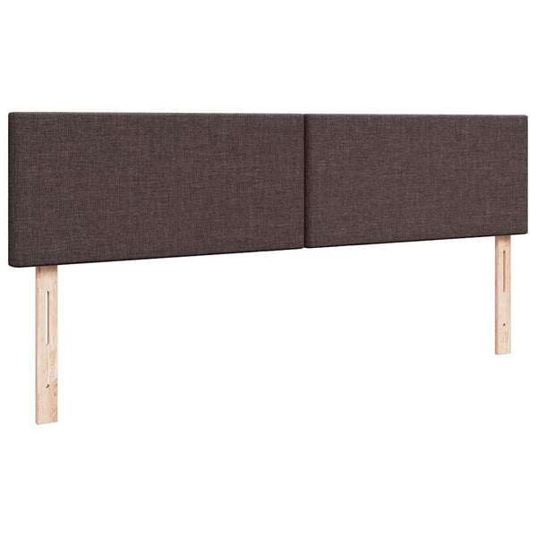 Ottoman Bett mit Matratze Dunkelbraun 200x200