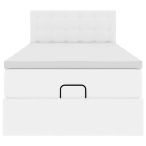 Ottoman Bett 90x190 cm mit Matratze & LED