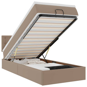Ottoman Bett mit Matratze & LED 100x200cm