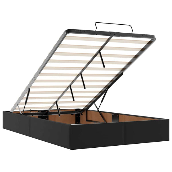 Ottoman Bett mit Matratze & LEDs 120x190cm