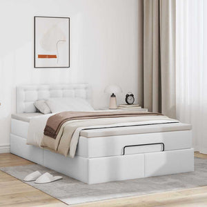 Ottoman Bett 120x190cm mit Matratze & LED