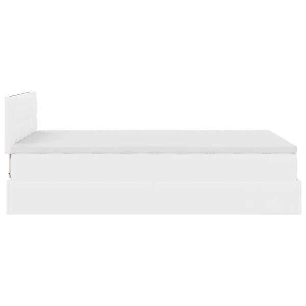 Ottoman Bett 120x190cm mit Matratze & LED