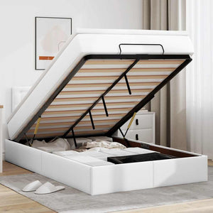 Ottoman Bett 120x190cm mit Matratze & LED