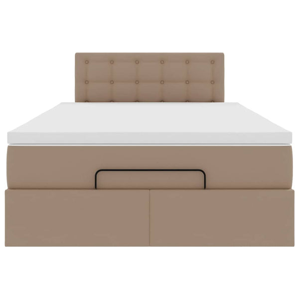 Ottoman Bett 120x200cm mit Matratze & LED