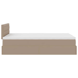 Ottoman Bett 120x200cm mit Matratze & LED
