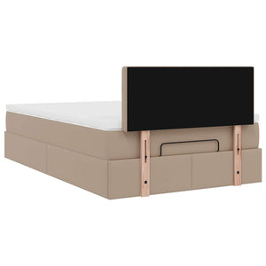 Ottoman Bett 120x200cm mit Matratze & LED