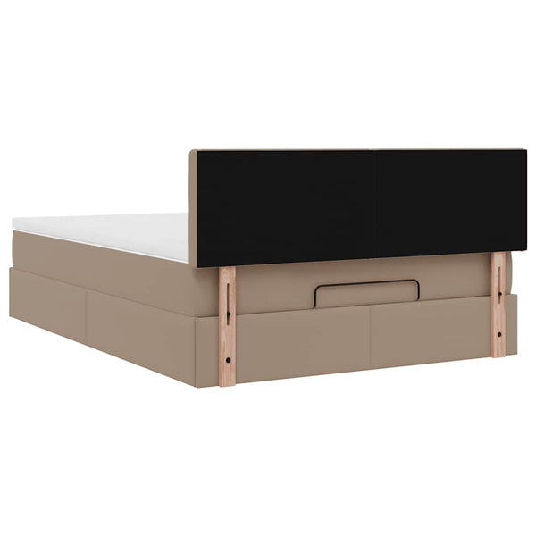 Ottoman Bett mit Matratze & LEDs 140x190cm