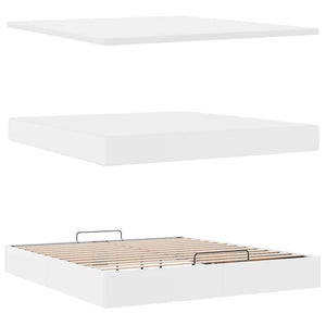 Ottoman Bett 160x200cm mit Matratze & LED