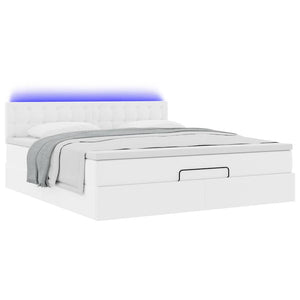 Ottoman Bett 160x200cm mit Matratze & LED